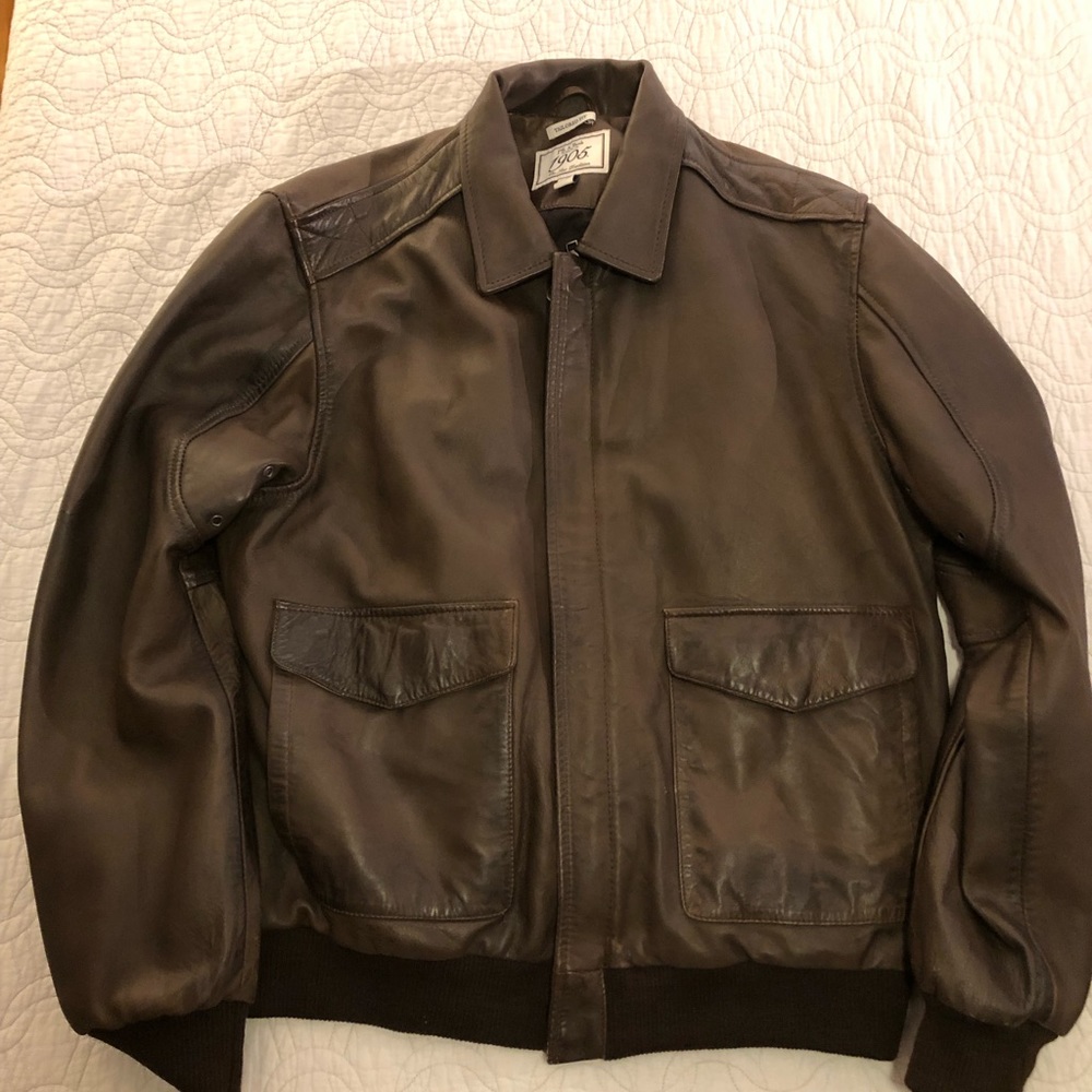 Jos. A. Bank “1905” Genuine Leather Jacket